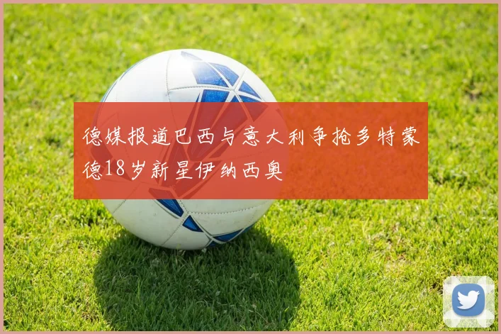 德媒报道巴西与意大利争抢多特蒙德18岁新星伊纳西奥